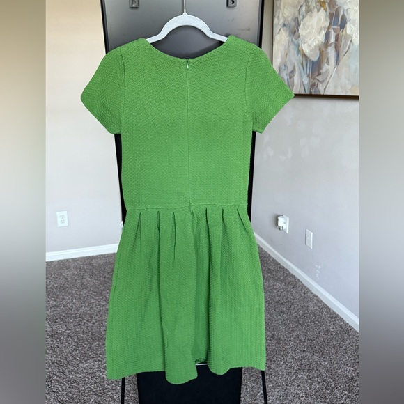 Ganni Textured Green Dress - Picture 3 of 6